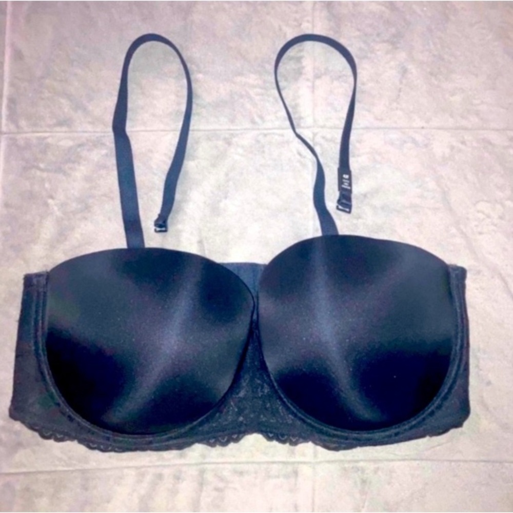 Torrid Black Bombshell Strapless Bra